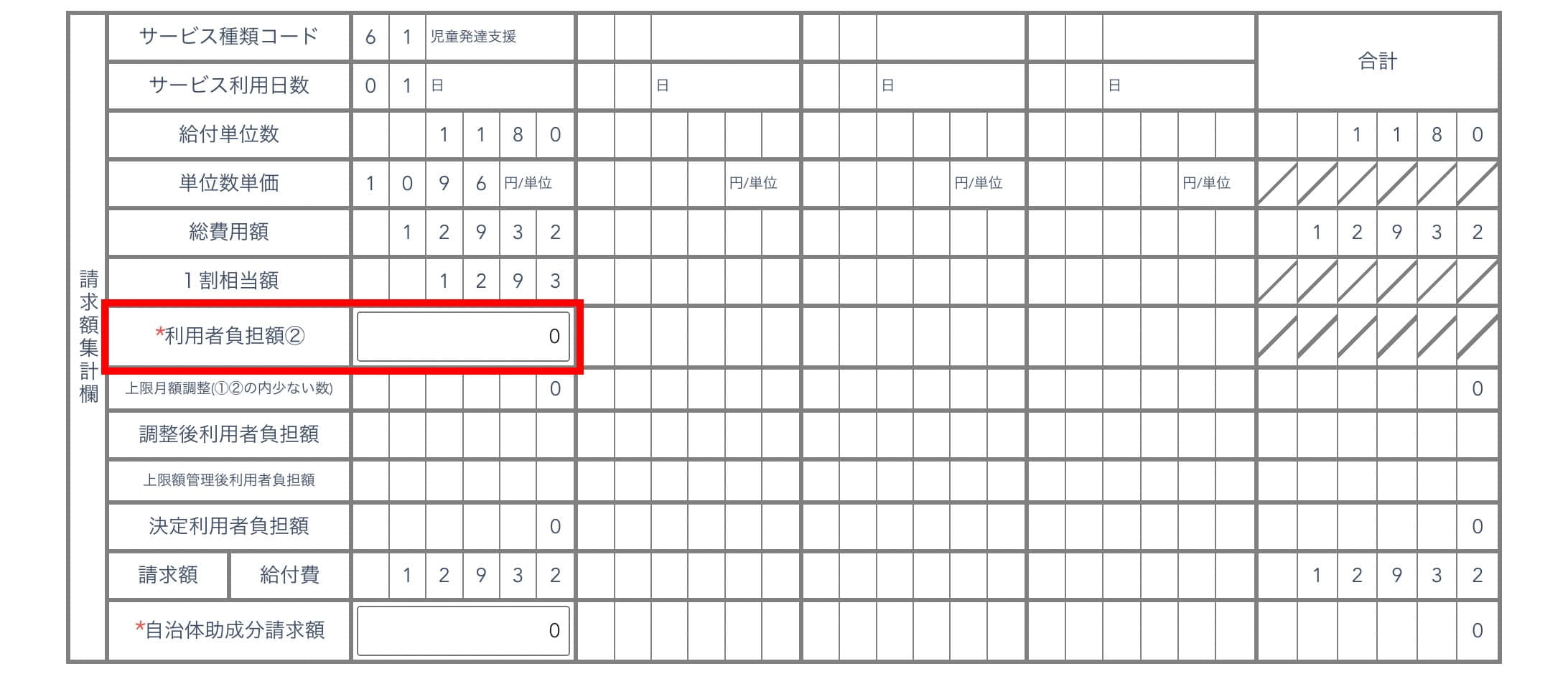 無償化対象の設定をした様式第二